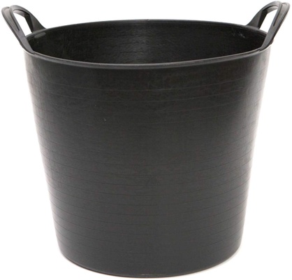 Cesto Vendimia / Capazo Plastico 26l R Negro